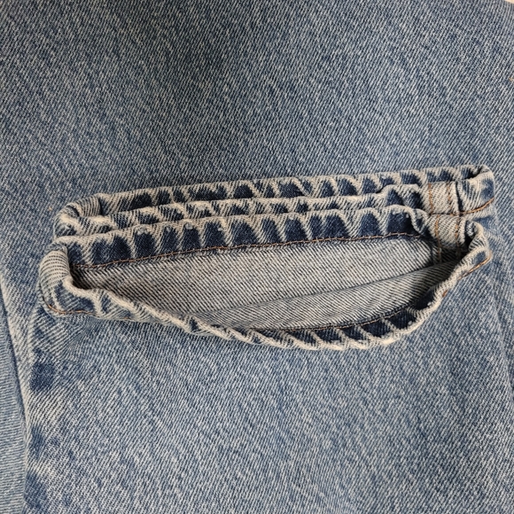 Levi’s 512 Slim Tapered Blue‎ Wash Jeans Vintage Size 16 - Picture 10 of 12